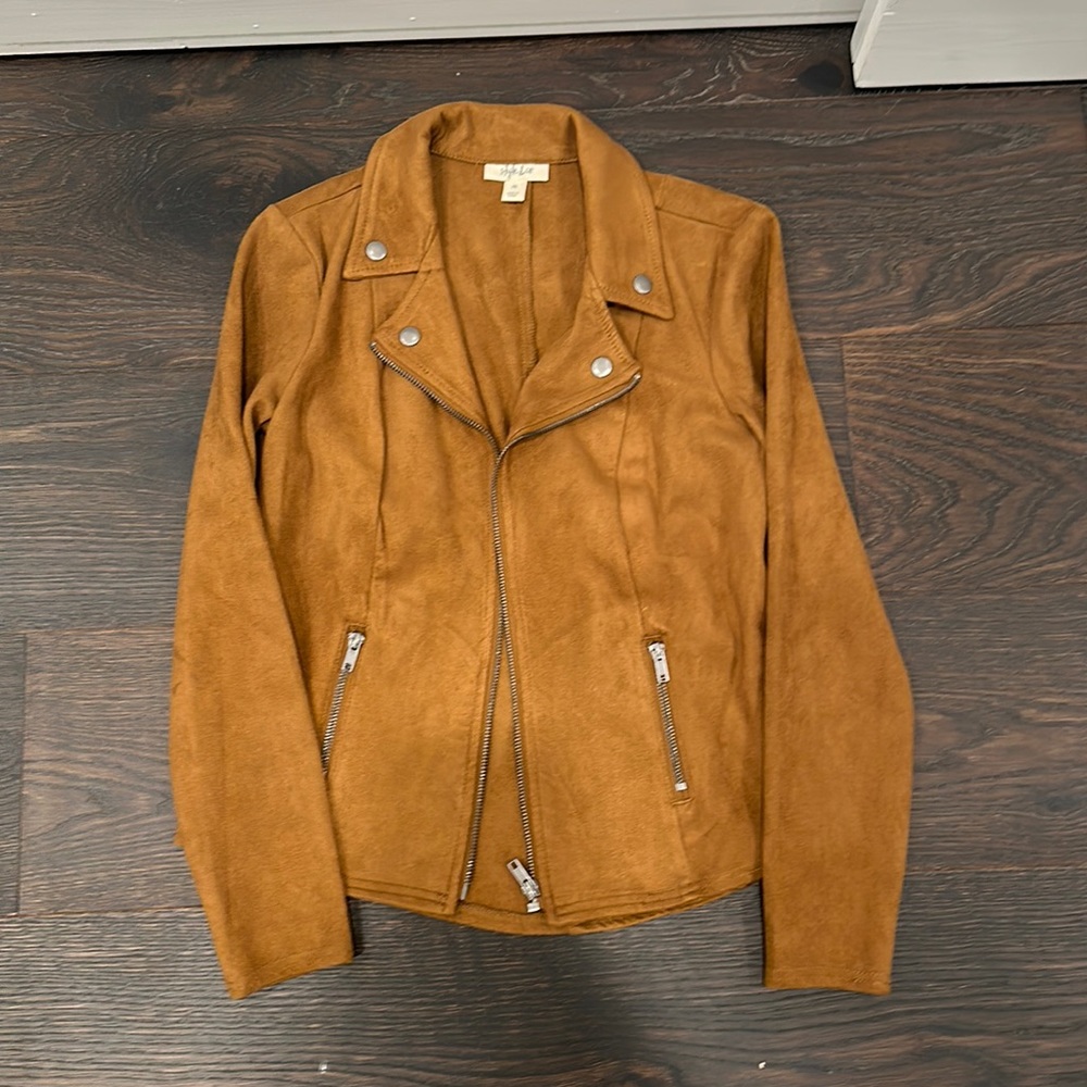 Moto style jacket